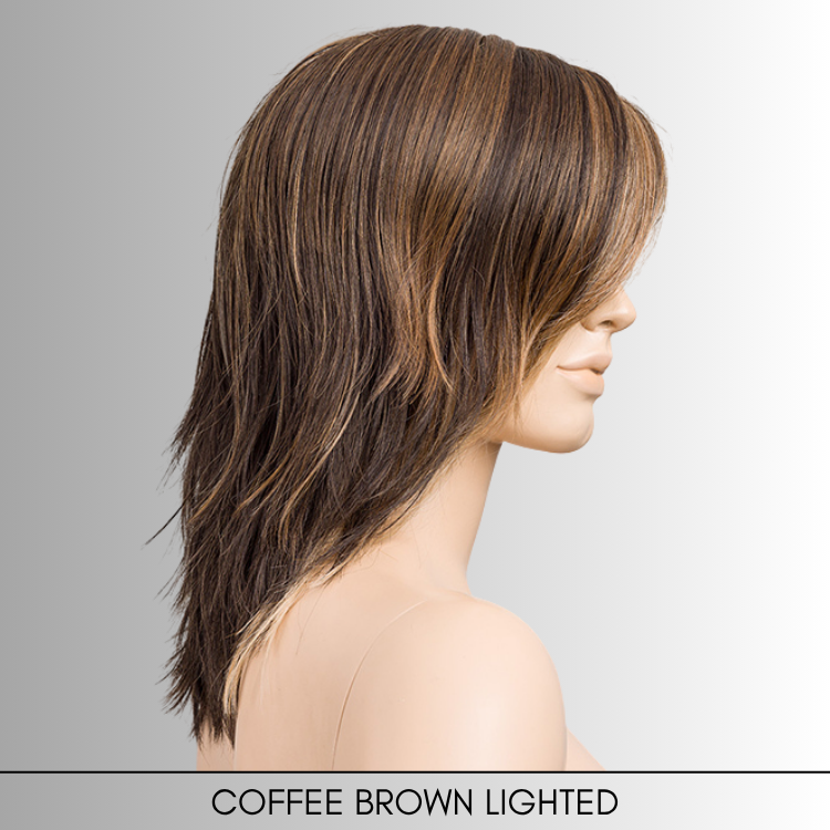 Flow in Coffee Brown Lighted - Perucci Collection by Ellen Wille ***CLEARANCE***
