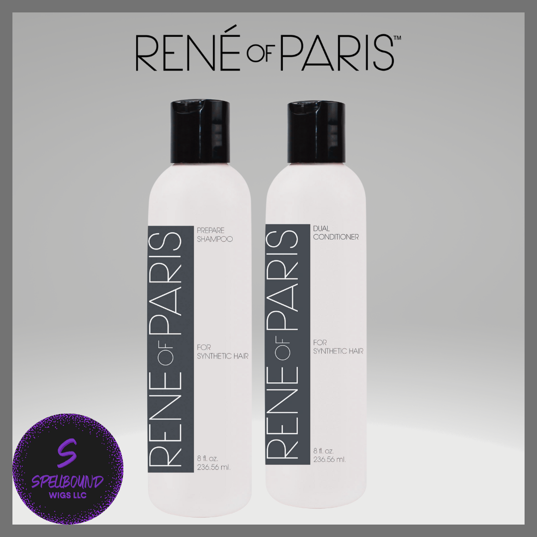 PREPARE Shampoo & DUAL Conditioner Bundle for Synthetic Hair by Ren¨¦ of Paris