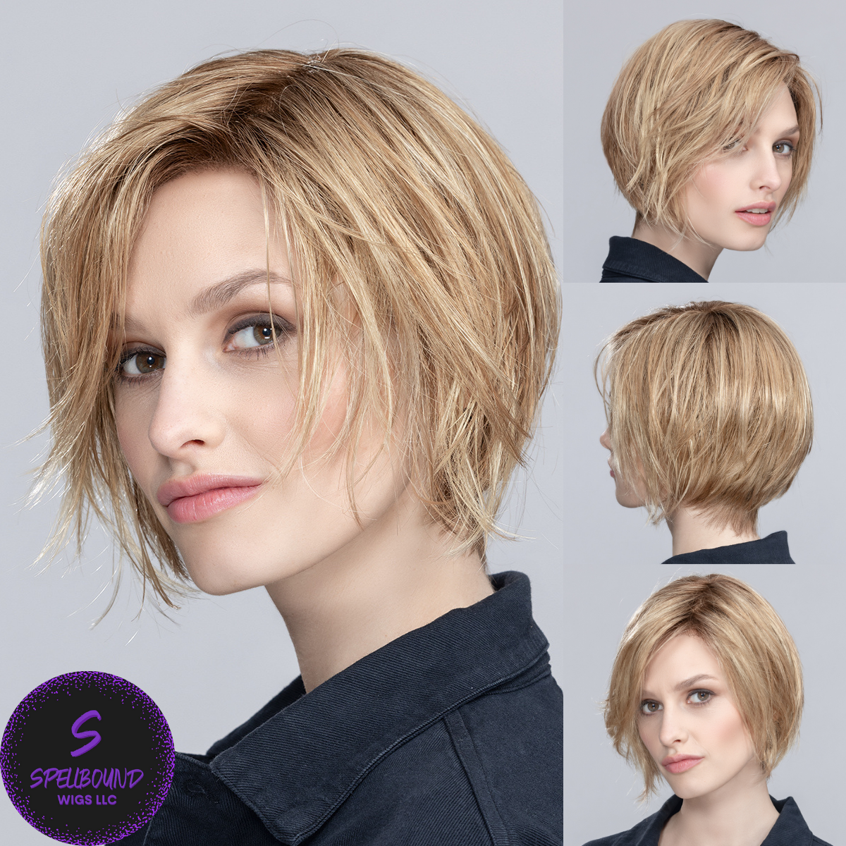 Talia Mono in Black Cherry Mix - Hair Power Collection by Ellen Wille ***CLEARANCE***