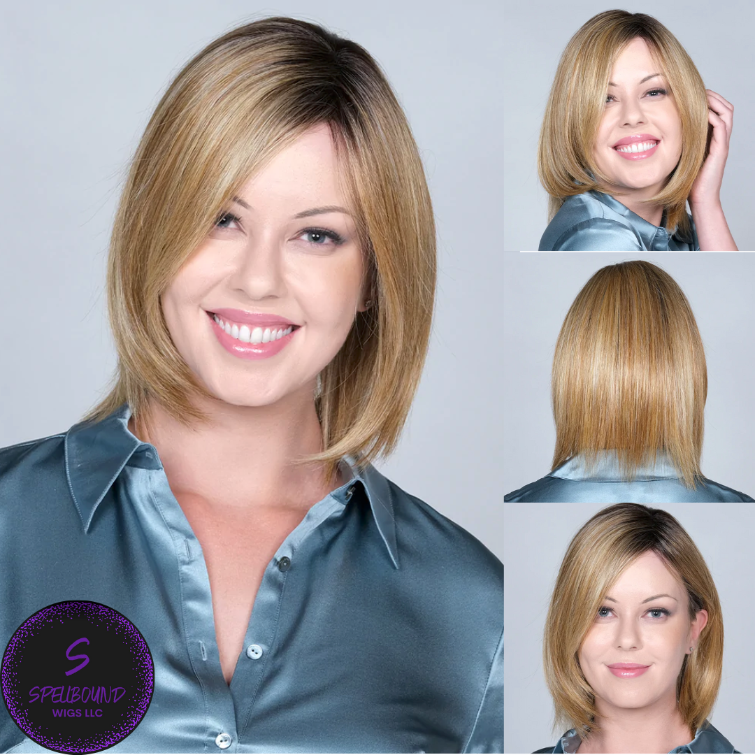 Double Shot Bob 100% Hand Tied  - Caf篓娄 Collection by BelleTress