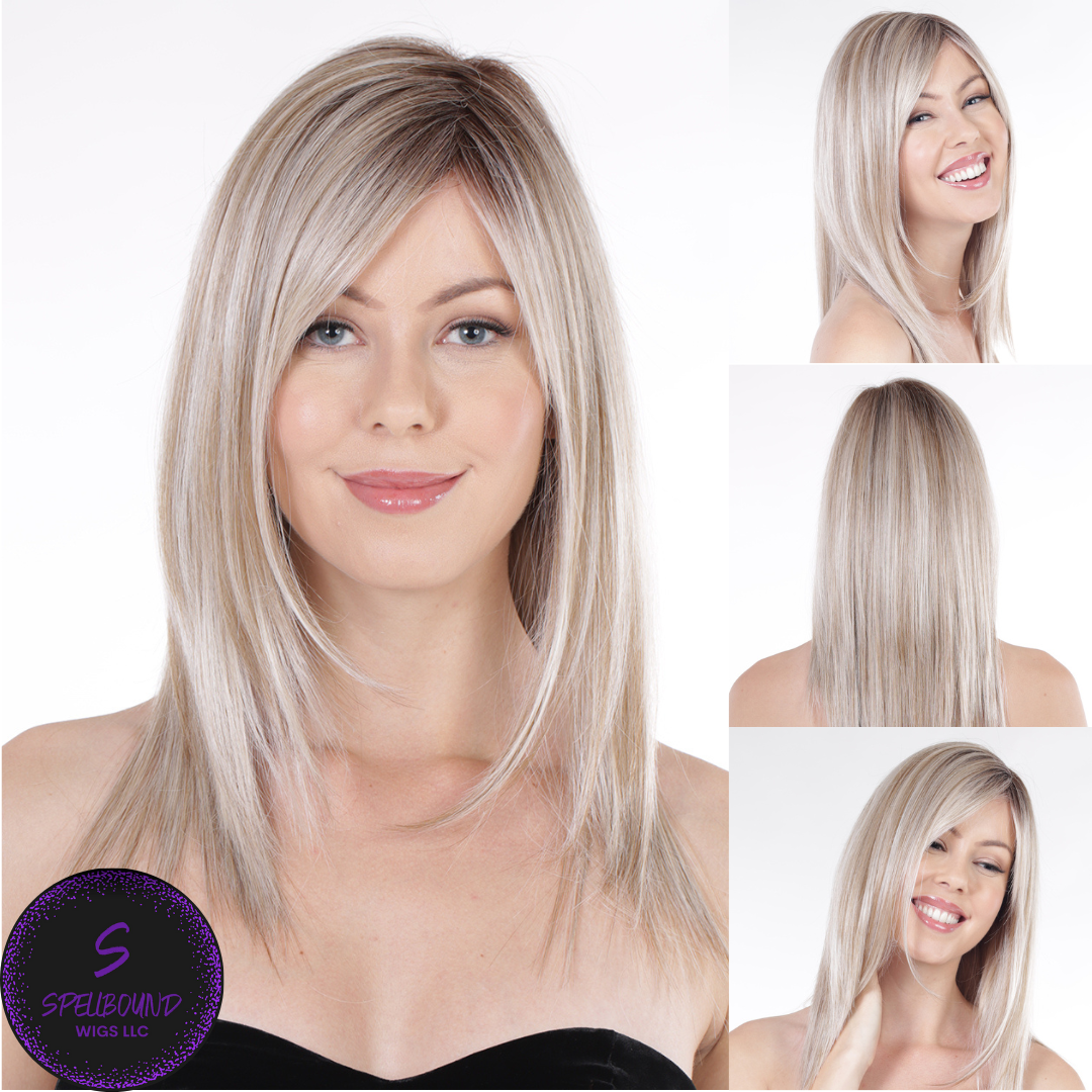 Straight Press 18 in Red Penny (Monofilament Top) - Caf¨¦ Collection by BelleTress ***CLEARANCE***