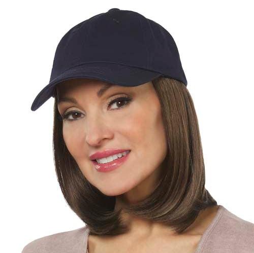 Classic Hat Navy - Hair Accents, Toppers, and Hairpieces Collection by Henry Margu