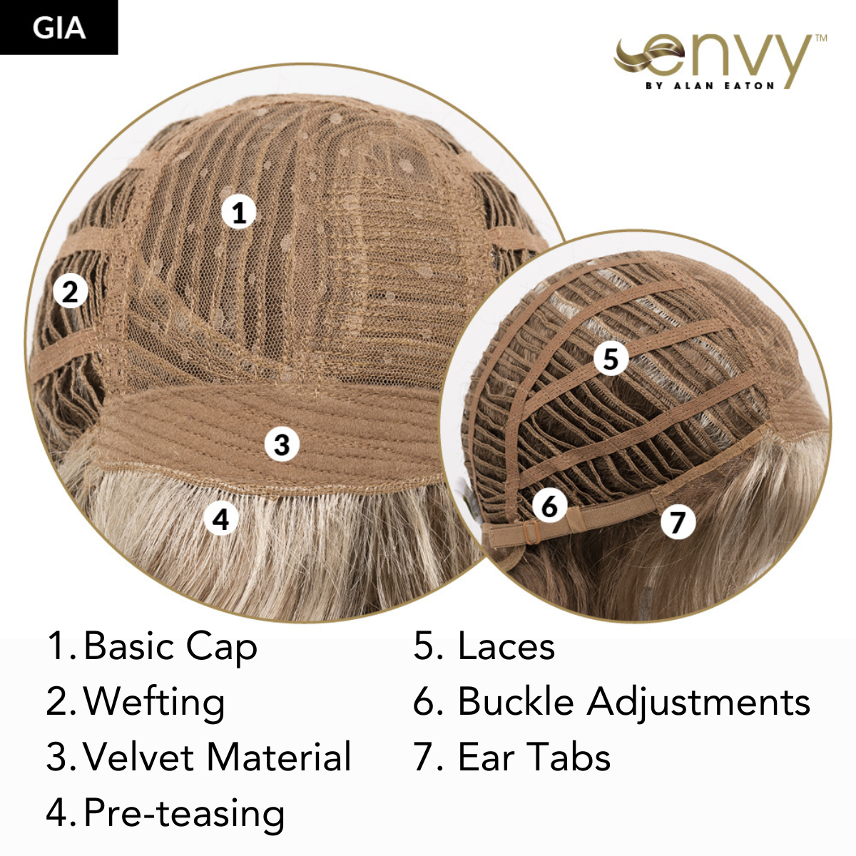 Gia - Synthetic Wig Collection by Envy