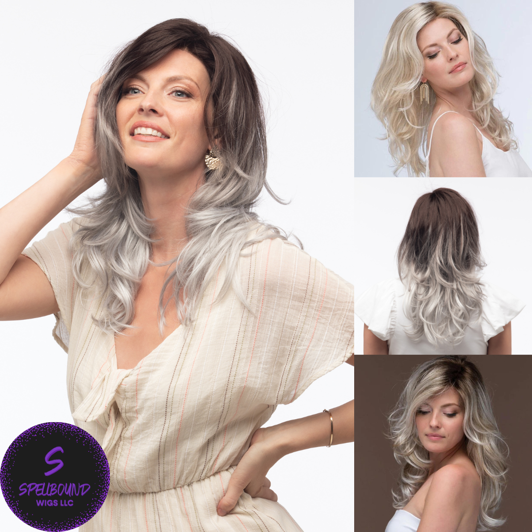 Orchid in Graydient Storm - Naturalle Front Lace Line Collection by Estetica Designs ***CLEARANCE***