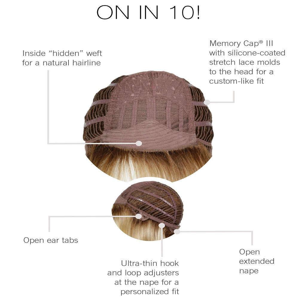 On In 10 - Signature Wig Collection by Raquel Welch