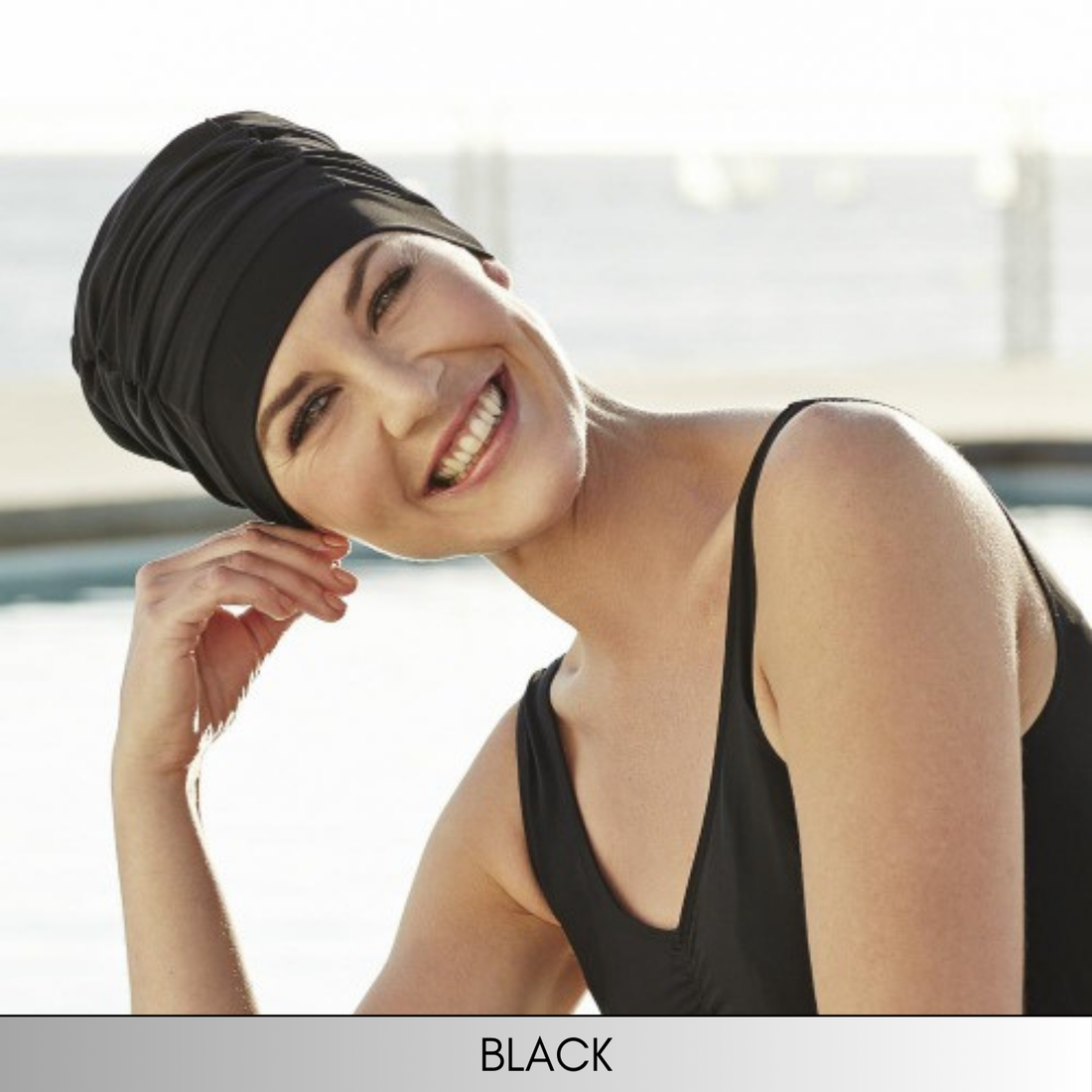 Wave Swim Cap - Christine Headwear Collection