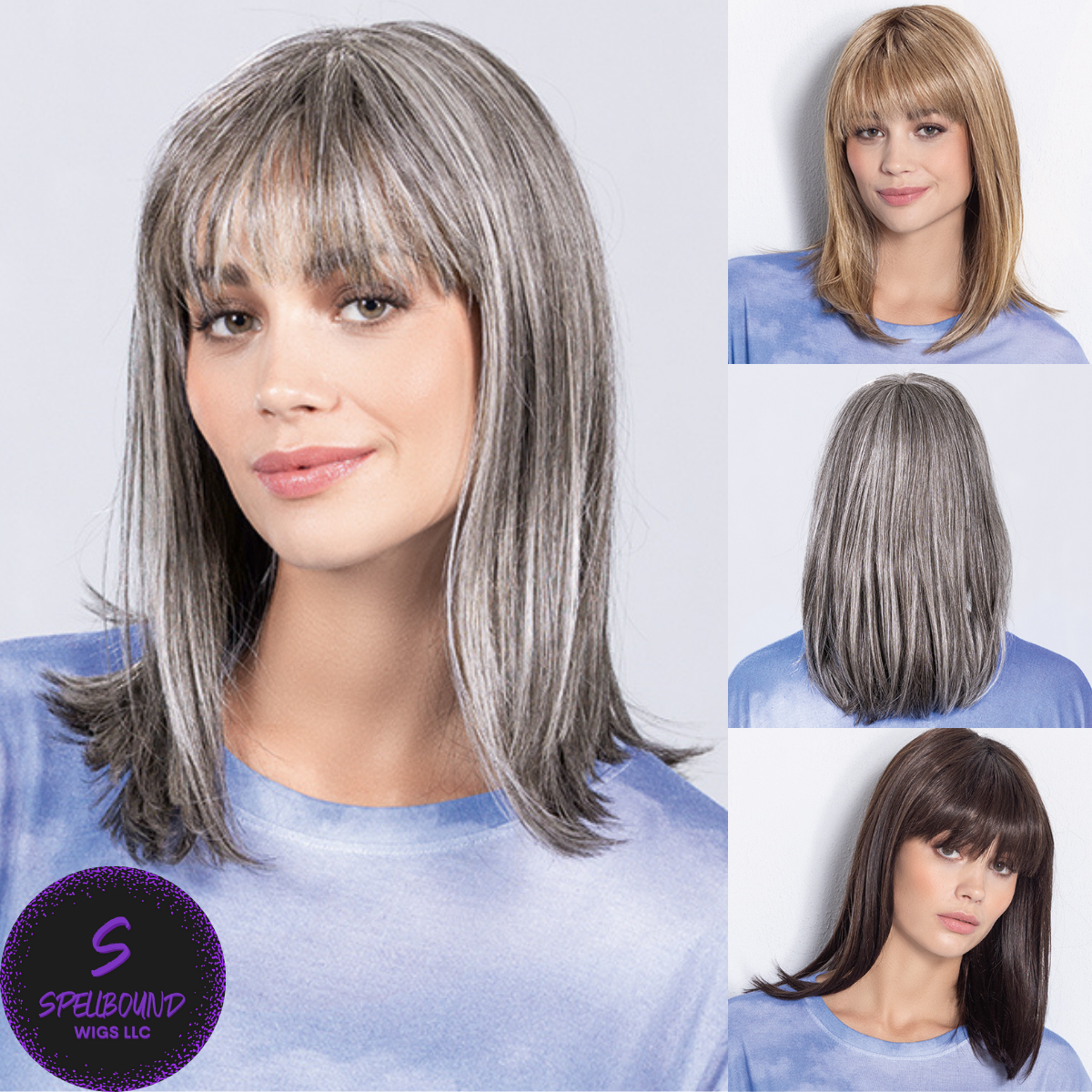 Jacky in Salt/Pepper Mix - Perucci Collection by Ellen Wille ***CLEARANCE***