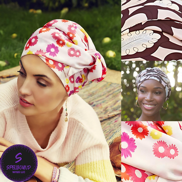 Sapphire Boho Turban Set - Christine Headwear Collection